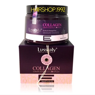 Kem hấp ủ phục hồi tóc lusstaly collagen vitamin e 500ml