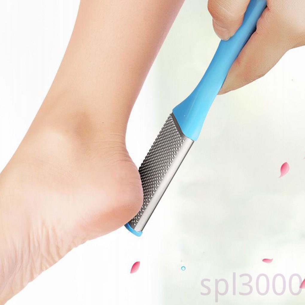 [Hàng mới về] Dụng cụ chà gót chân chất liệu thép không gỉ làm sạch da chết