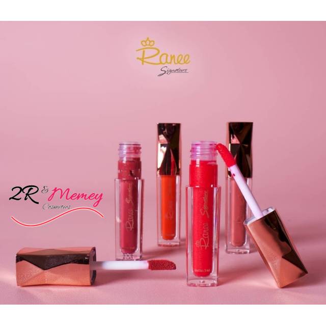 (hàng Mới Về) Son Tint Lên Màu Chuẩn Đẹp Ranee