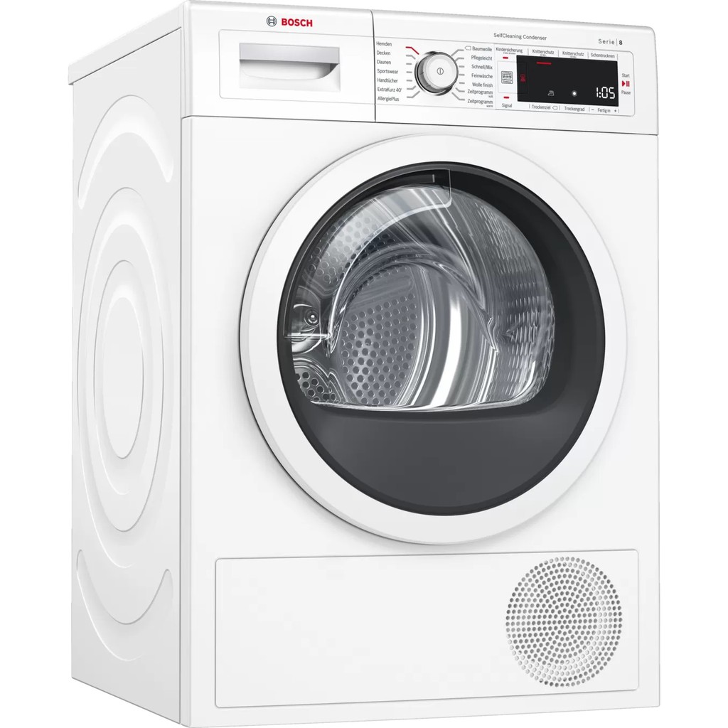 🇩🇪 Máy sấy quần áo Bosch WTW87541 serie 8 (Loại 9kg)