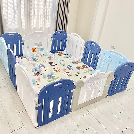 Quây Bóng Holla ( Tặng kèm thảm + bóng + rổ )