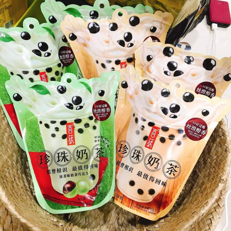 Kẹo trà sữa ❤freeship❤ kẹo trà sữa trân châu loại mới