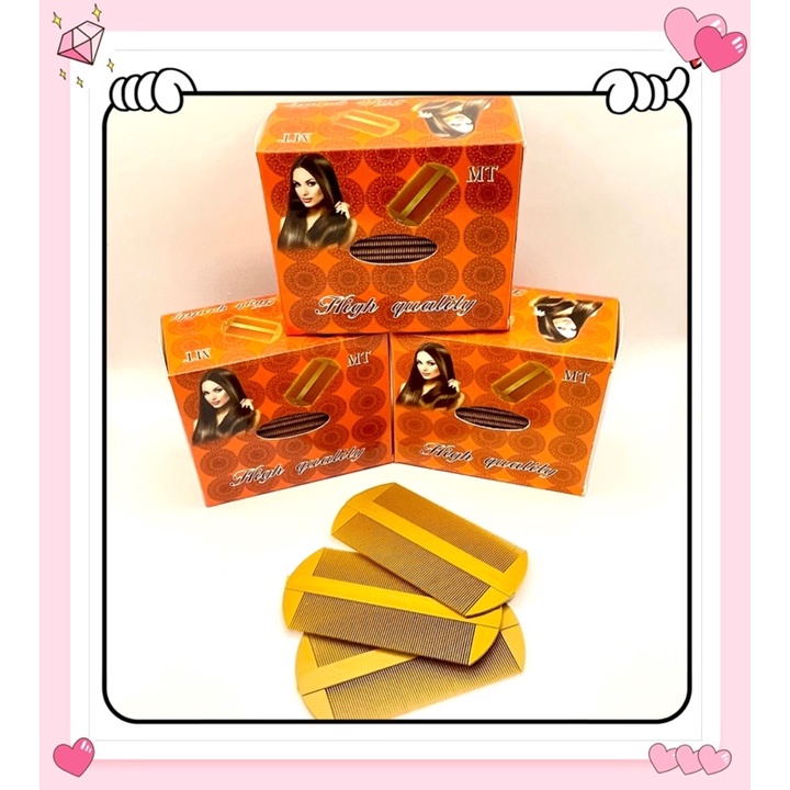 Lược Chải Đầu Lược Bí Chải Tóc Nhựa Lược Hai Đầu Lược Chải Chấy Cho Gia Đình.