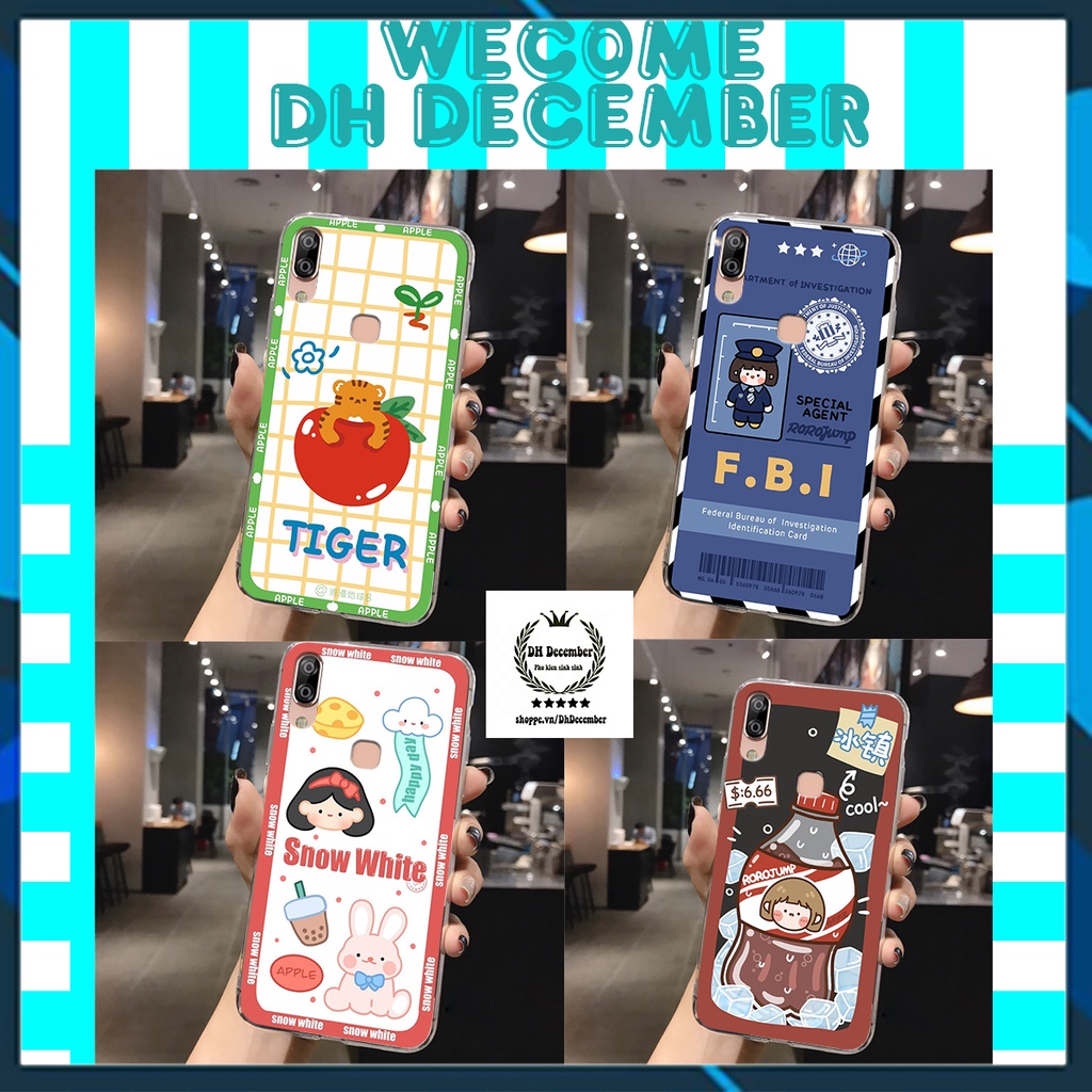 Ốp lưng dẻo Vsmart ACTIVE 1 PLUS in hình 3D GẤU cute be@r, soda, happy day cực hot ,thời thượng