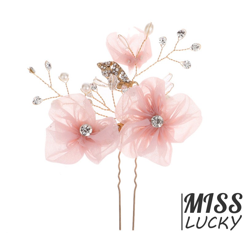 Lược cài tóc kiểu dáng thời trang thanh tú cho cô dâu