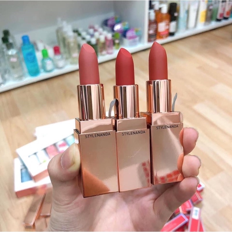 SON 3CE MATTE LIP COLOR  Màu 227 -Cam Đất