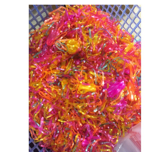 1 lạng túi nịt buộc tóc nhiều màu