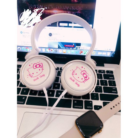 [ xả kho ] C96  Tai nghe Headphone - Tai nghe Mèo Hello Kitty Dễ Thương