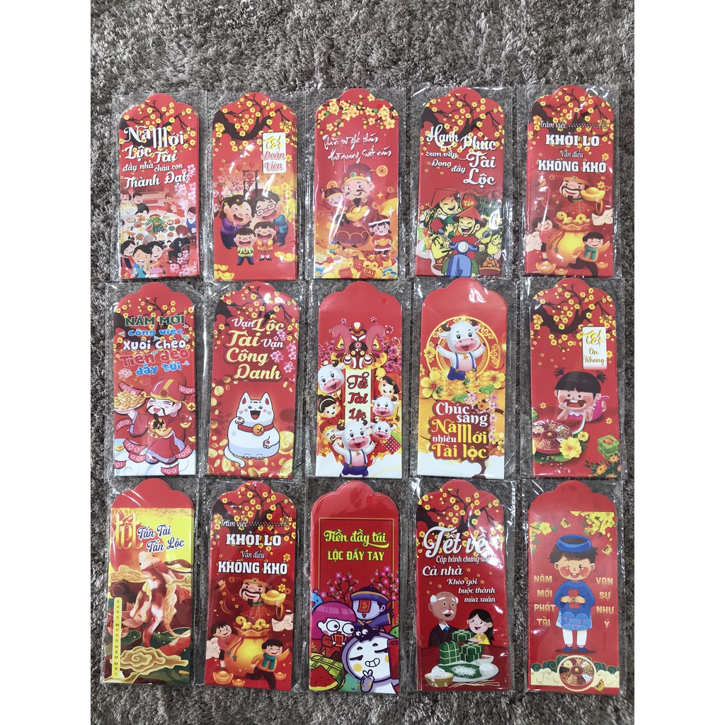 Lì Xì Tết 2021 - Combo 6 Chiếc
