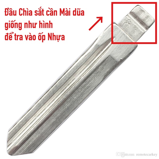 Ốp Nhựa khoá độ chìa khoá cơ xe gắn máy honda và ôtô