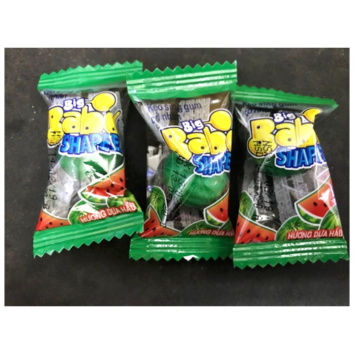 Gói 64 viên Kẹo Sing-gum Có Nhân Big Babol Vị Dưa Hấu