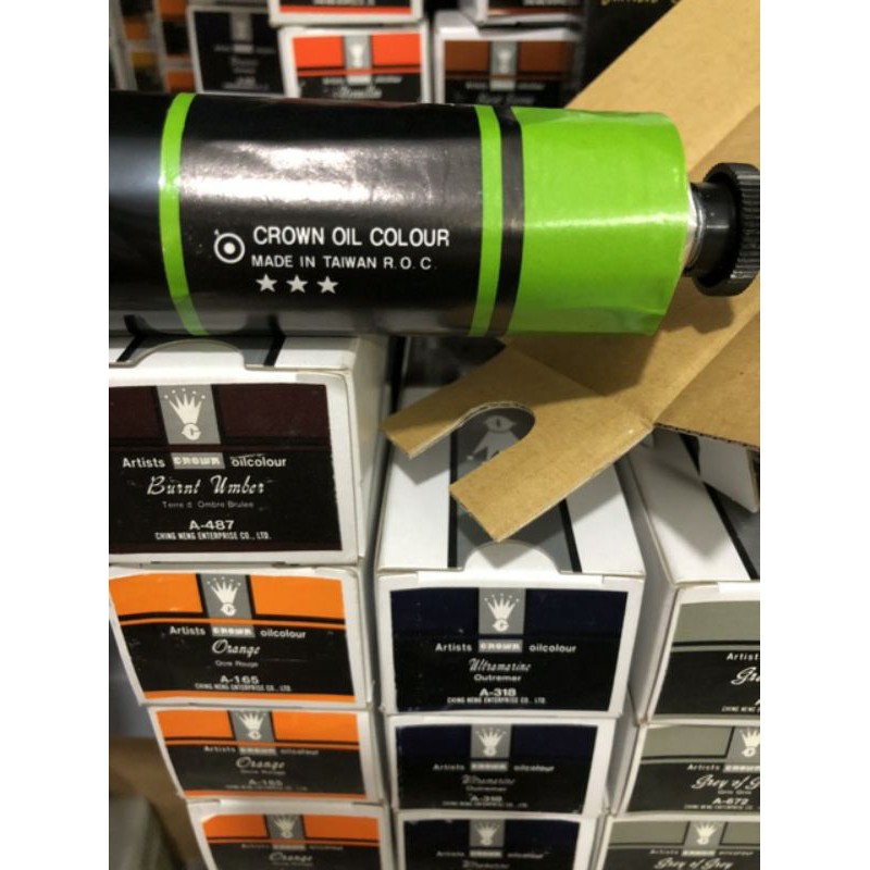 MÀU VẼ SƠN DẦU CAO CẤP ĐÀI LOAN CROWN, 180ml LINK1