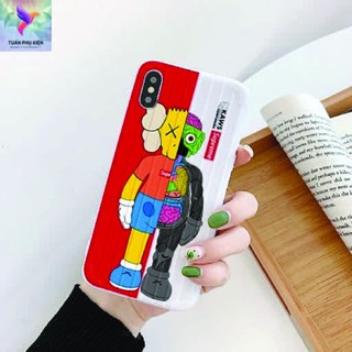 Ốp Lưng Iph.0ne ⚡ Ốp Iph.0ne Kaws Supreme ⚡ iPh.0ne 6P/7/8/7plus/8plus/x/xs/xs max/11/11promax-Tuancase75