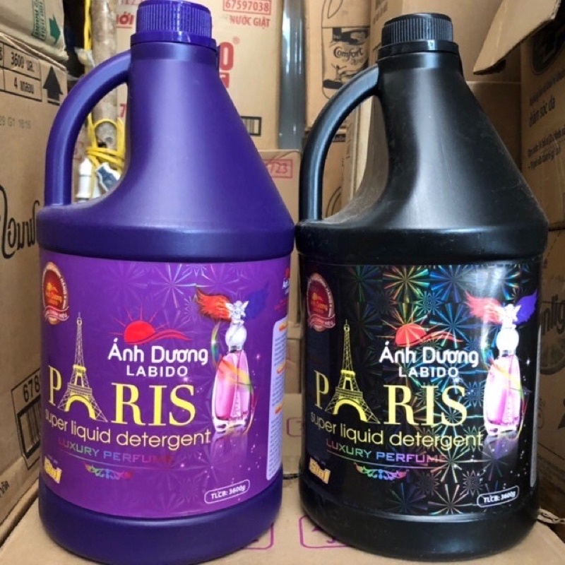 Nước giặt Paris Ánh Dương can 3,6 lít- hàng chuẩn công ty