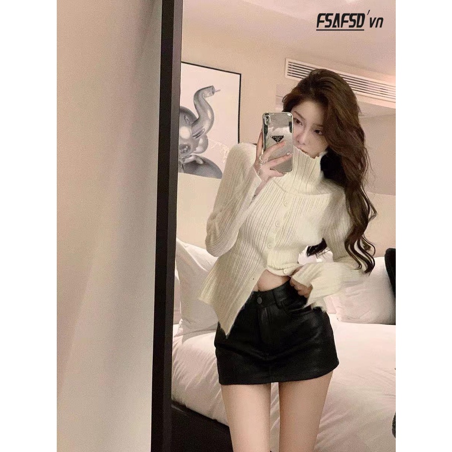 Áo Sweater Trễ Vai Màu Sắc Ngọt Ngào Thời Trang Mùa Thu 2022 Cho Nữ