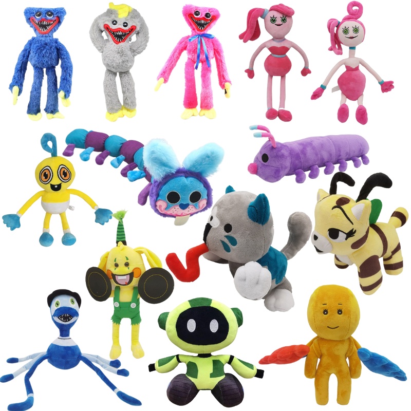 40cm Poppy Thời Gian Chơi Huggy Wuggy Nhện Nhồi Bông Mới Cho Bé Plushine Đồ Nhồi Bông Búp Bê Trẻ Em Quà Tặng