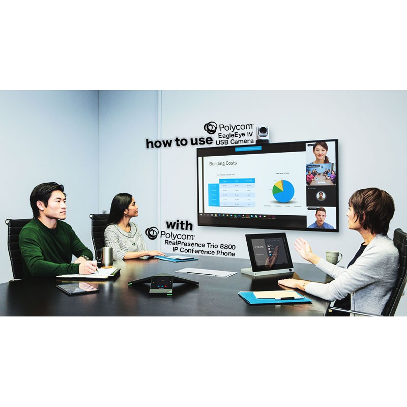 [Mã 252ELSALE hoàn 7% đơn 300K] Cáp Polycom Group Microphone Dài 5M Chính Hãng