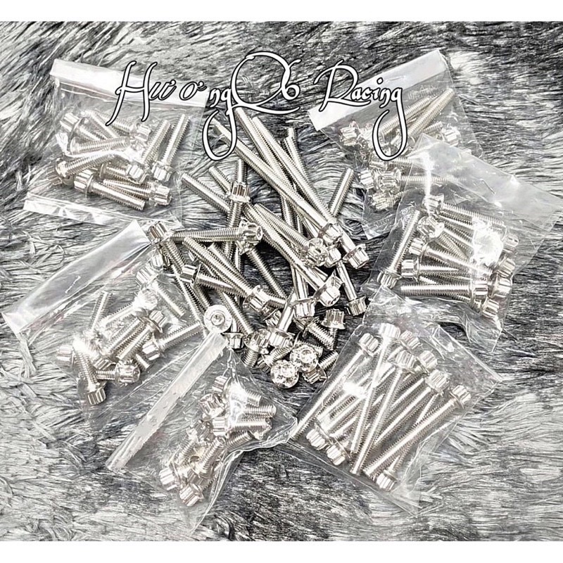 [Giá 1 Con]Ốc Salaya inox 304 8li40 Treo Bô Gắn Nhiều Vị Trí Trên Xe Xe