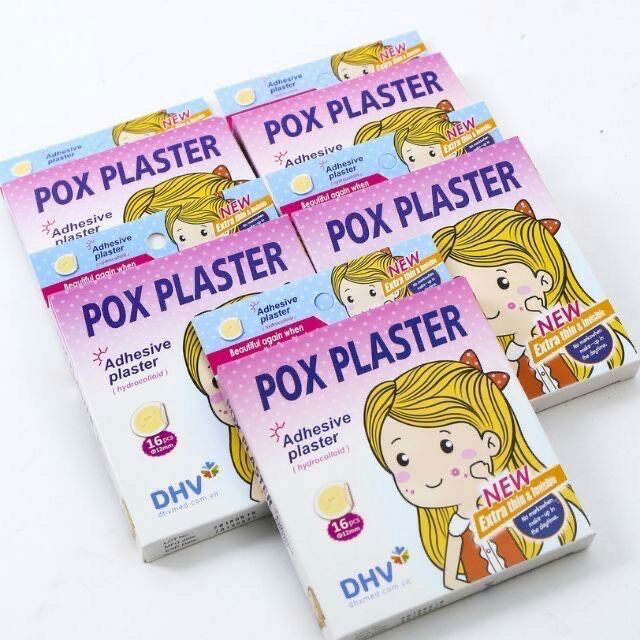 Dán mụn POX PLASTER (hộp 16 miếng)