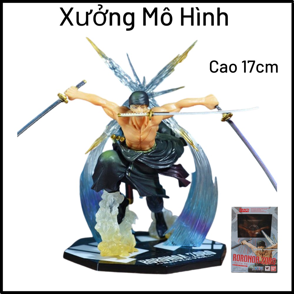 Mo Hinh Roronoa Zoro F Zero 2 đầu Trạng Thai Chiến đấu Kem Hiệu ứng Cao 17cm Battle Ver 2 Zoro Shopee Việt Nam