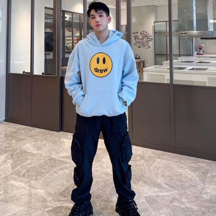 ÁO HOODIE DREW NỈ NGOẠI Unisex (HD2700 - Sticker) | BigBuy360 - bigbuy360.vn