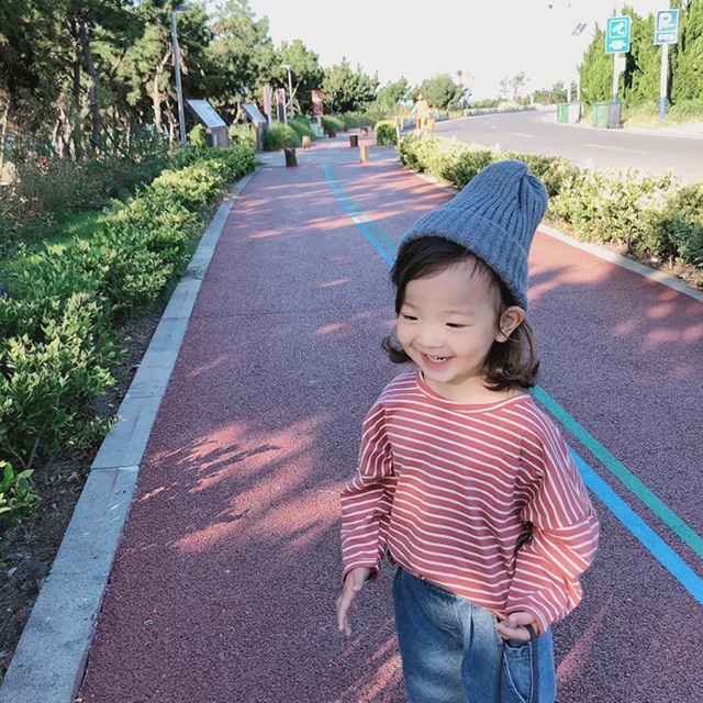 Áo kẻ đỏ cho bé trai, bé gái 👧🏻👶🏻