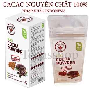 Bột cacao nguyên chất 100% - Cacao Nauy - Cacao Nhập khẩu Nguyên Chất - 250g
