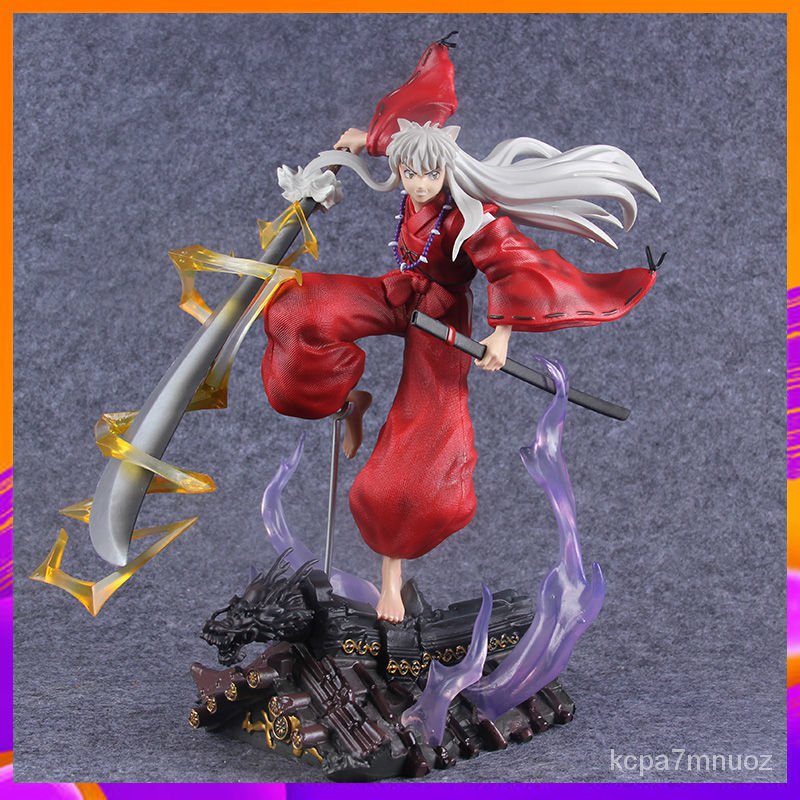 GK Inuyasha Phượng Hoàng Lửa Thuốc Sát Sinh Cảnh Mái Nhà Phiên Bản Chiến Đấu Mô Hình Đồ Trang Trí Búp Bê Búp Bê