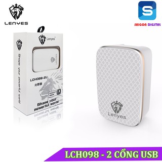Củ sạc nhanh lenyes lch098 2u - củ sạc lenyes chính hãng