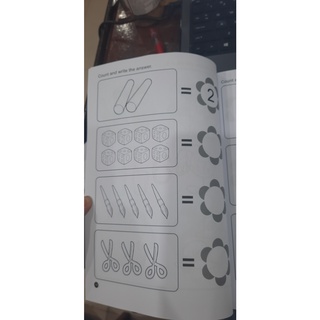 Vở viết Preschool Maths workbook 3 cuốn