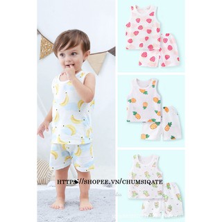 bộ quần áo trẻ em cotton thông hơi từ sơ sinh đến 16kg [ Hàng Chuẩn Loại 1 ]