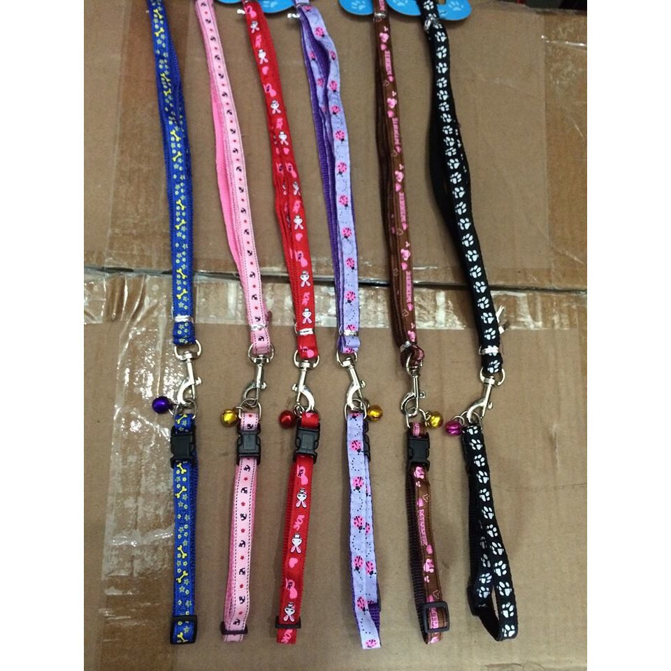 Dây dắt thú cưng dày dặn bản 1cm