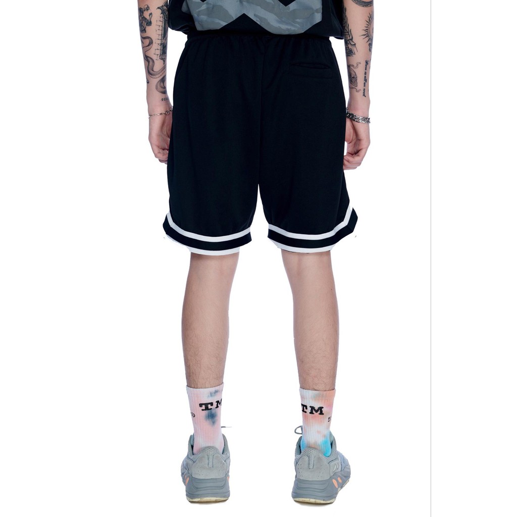 5THEWAY® BASKETBALL MESH SHORT™ in BLACK aka Quần Short Đen