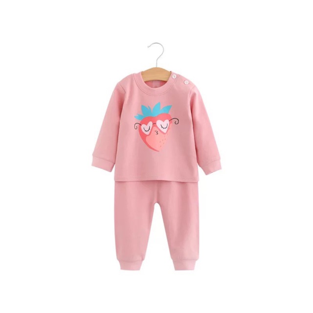 Bộ cotton dầy hình thú dễ thương