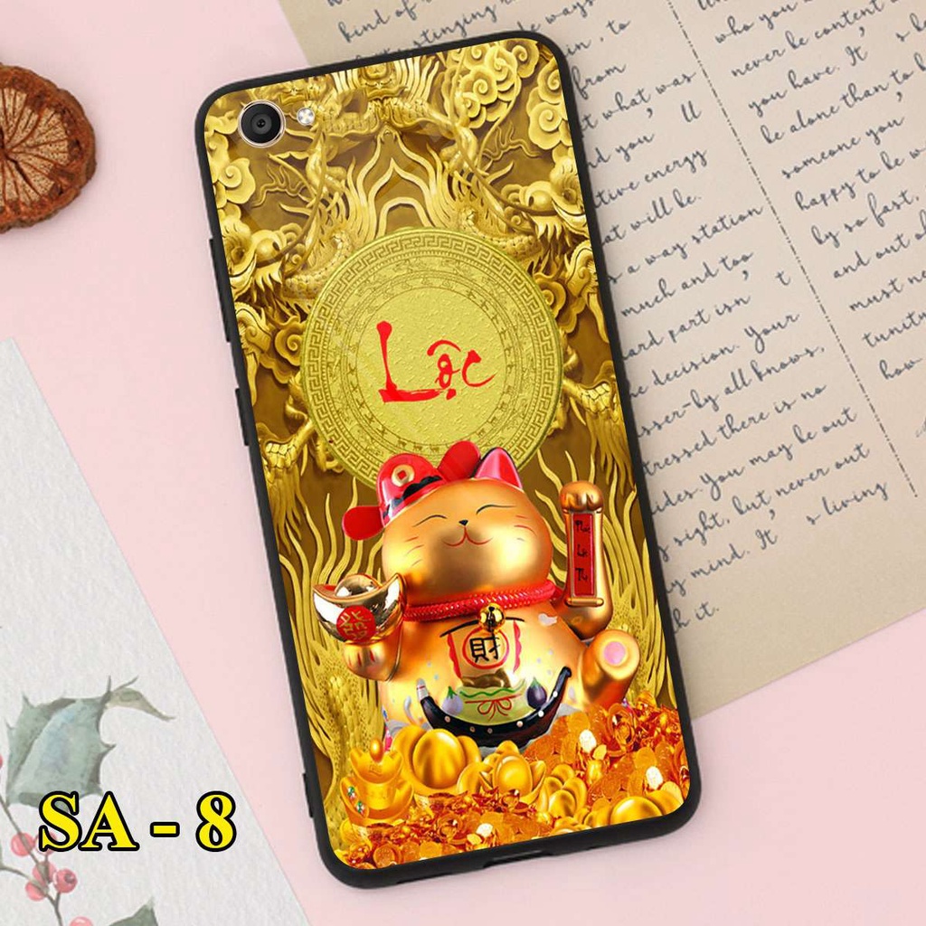 Ốp lưng 12 con giáp tài lộc cho Vivo Y53 - Vivo Y55 - Vivo V5 in kính sắc nét, sáng bóng