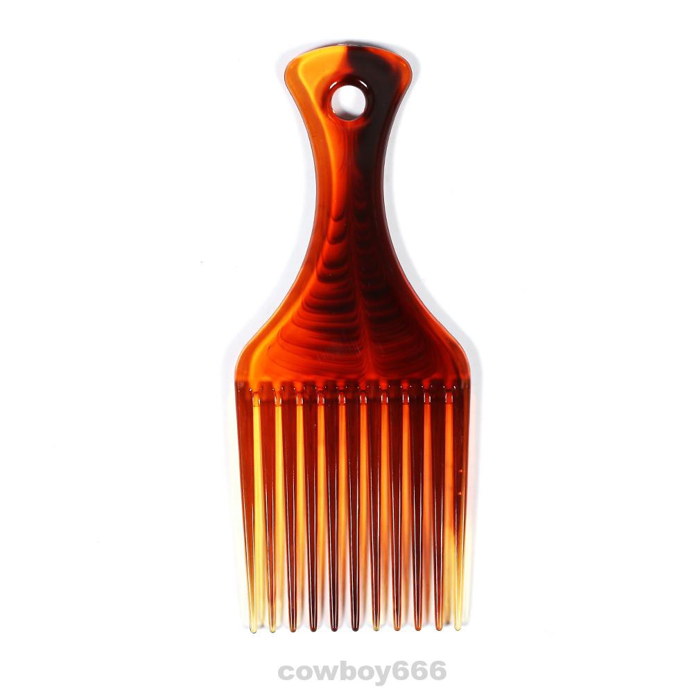 Comb Big Size Hairdressing Detangling Oil Hair Portable Professional Curly Tools Amber