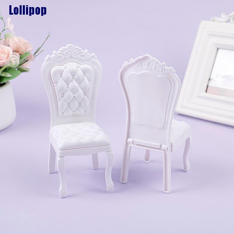 Mô hình bàn/ghế gỗ trang trí nhà búp bê tỉ lệ 1:6 có bán lẻ và bán theo set