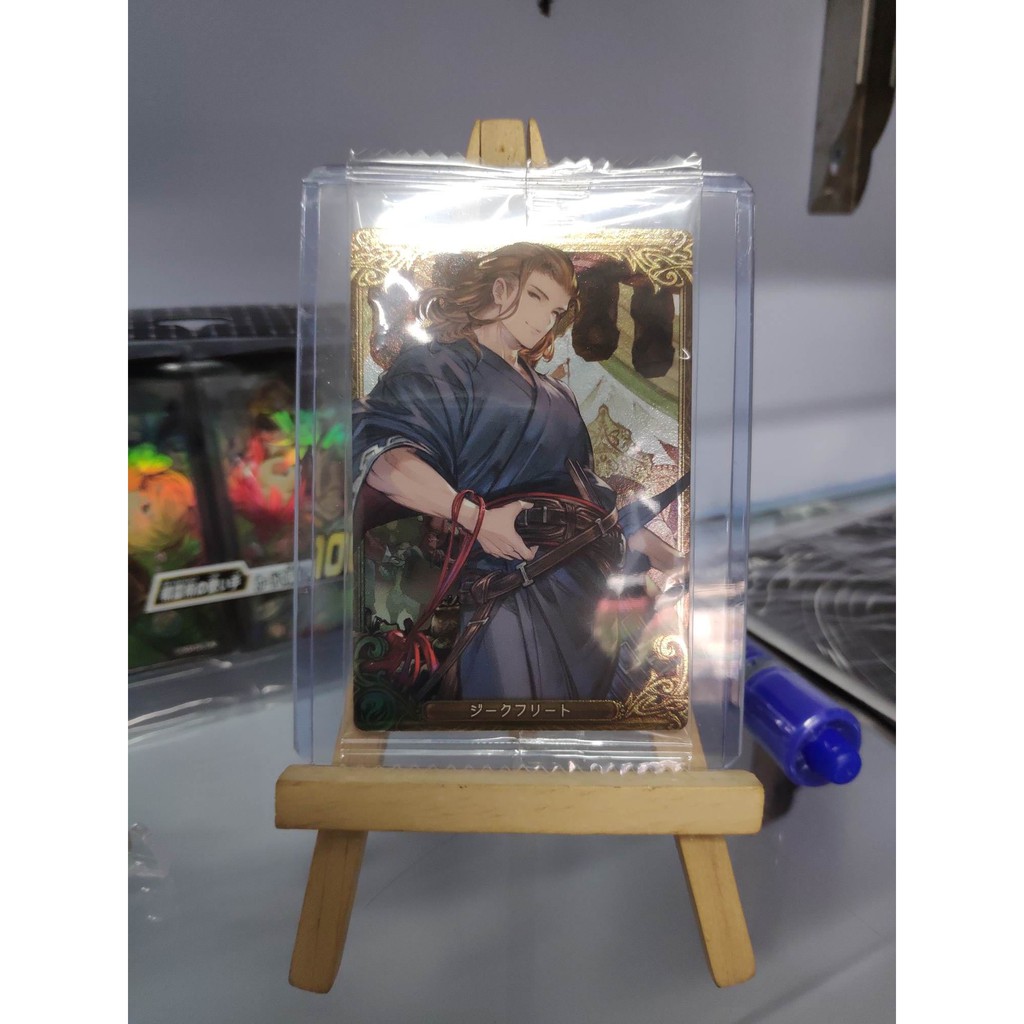 Thẻ bài sưu tầm bánh xốp Grandblue Fantasy - Yukata Siegfried - Tặng bọc bài nhựa bảo quản