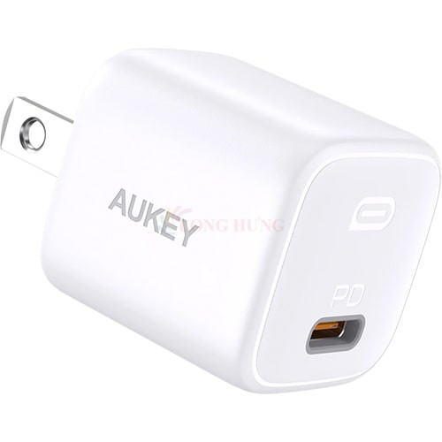 Cốc sạc Aukey 1Type-C 20W PA-B1 - Hàng chính hãng