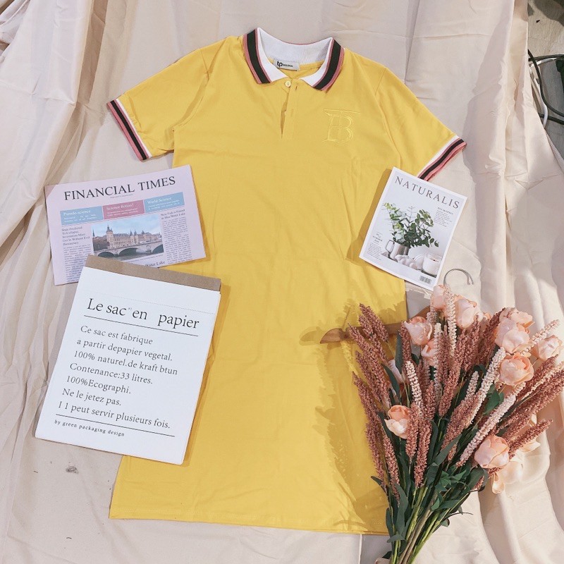 😉 VÁY Polo thêu nổi thun cotton Bao Xinhh | BigBuy360 - bigbuy360.vn