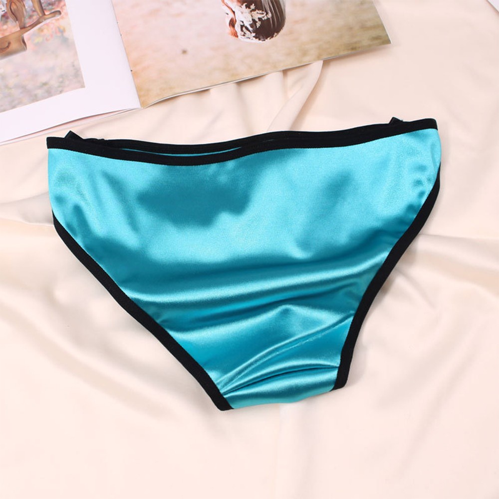 Quần Lót Lọt Khe Vải Lụa Satin Cho Nữ #Oa#44604#2c42xv