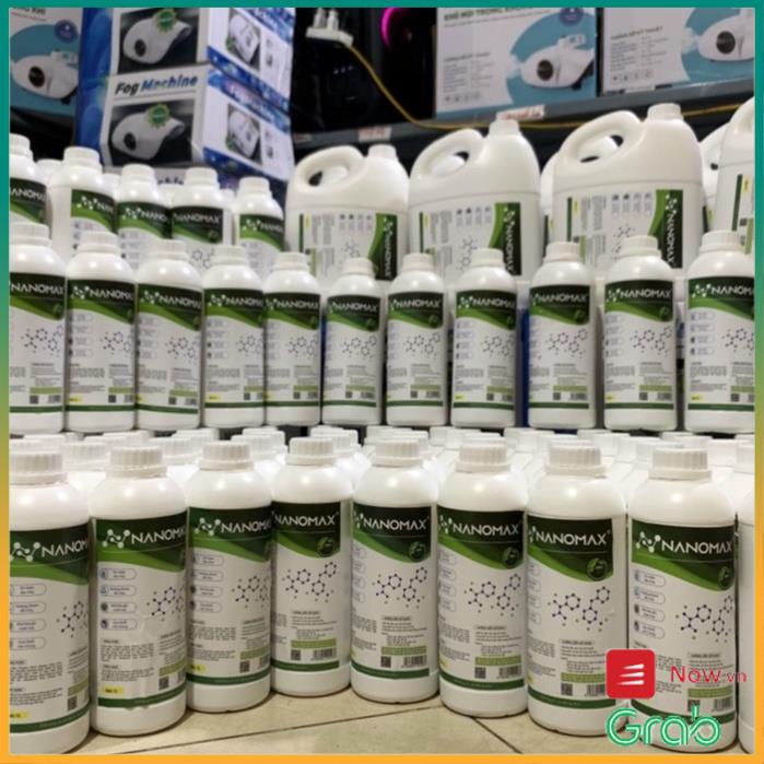Dung dịch nano bạc khử khuẩn cao cấp, Dung dịch sát khuẩn nano cho máy khử khuẩn