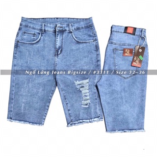 Quần ngố jean giãn Bigsize 32-36