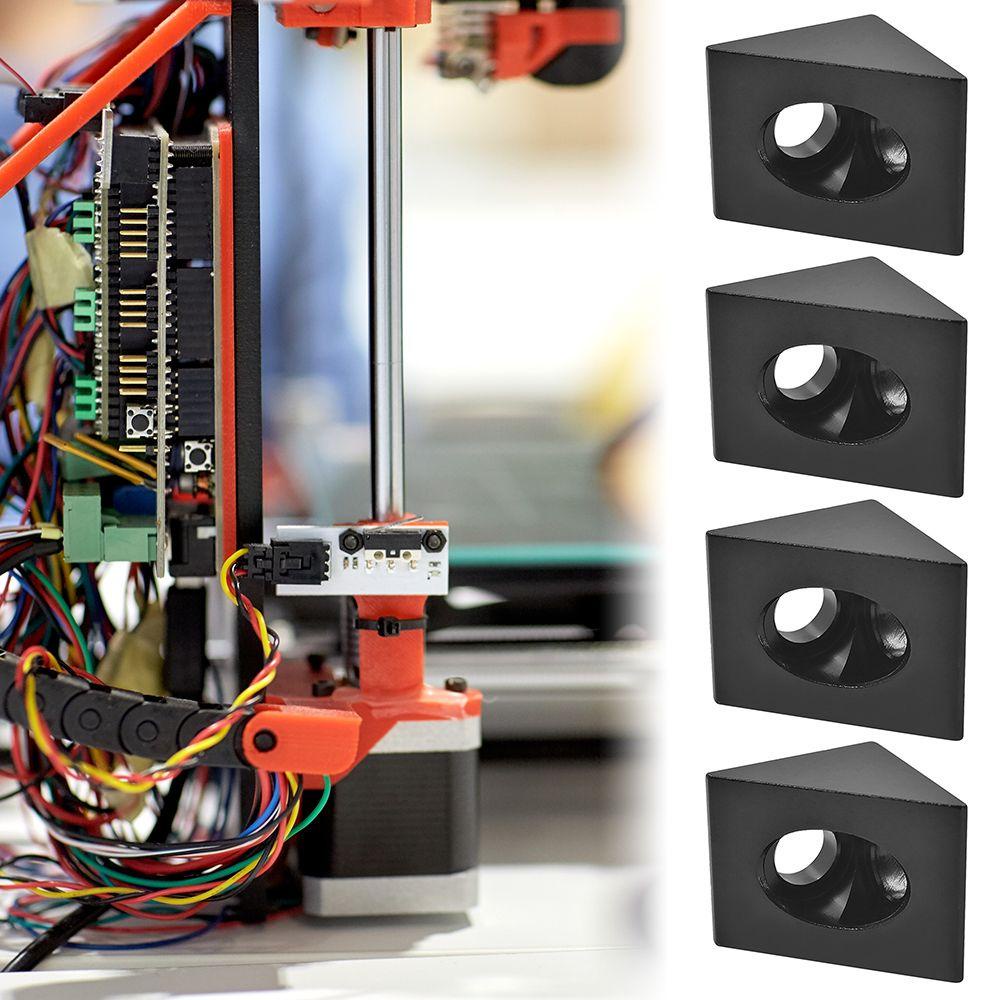 BEBETTERM Set 4 Đầu Nối Góc Chữ V Bằng Hợp Kim Nhôm Cho Máy In 3D