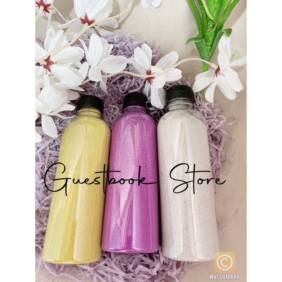 Cát Màu Có Kim Tuyến Lấp Lánh  500Gram| Thao Wedding Guestbook