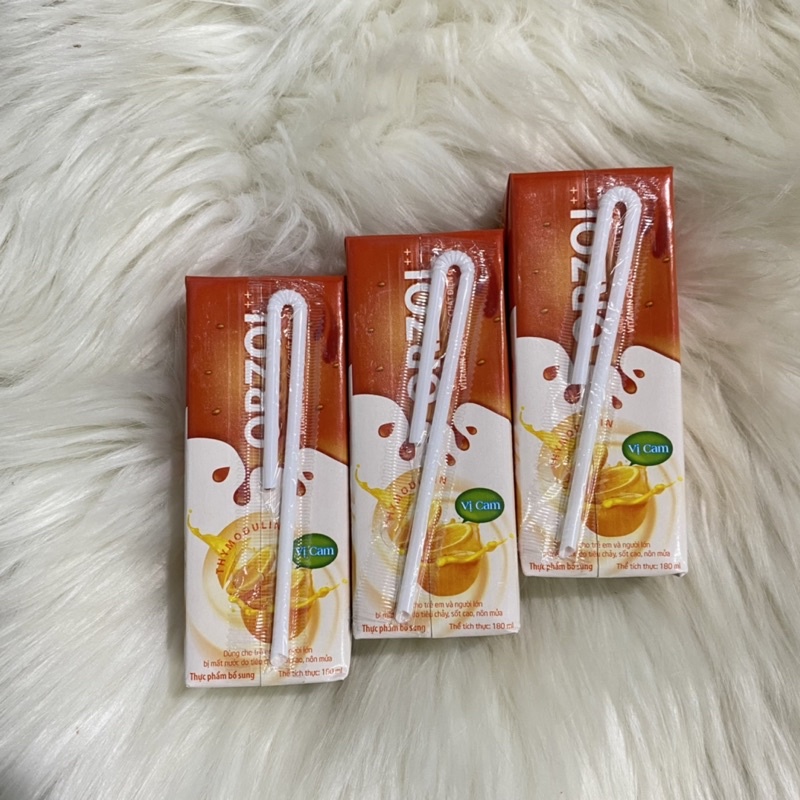 ORZOL vị cam 180ml - Bổ sung nước, chất điện giải và vitamin cho cơ thể
