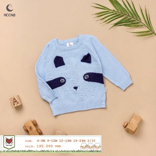 Áo len lông cừu dày dặn hãng Moon