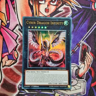 Thẻ bài Yugioh: Cyber Dragon Infinity | LEDD Ultra Rare.