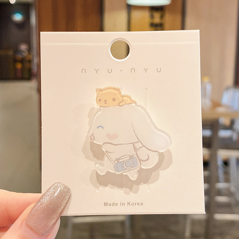 Ghim cài áo hình hoạt hình dễ thương phong cách Nhật Bản