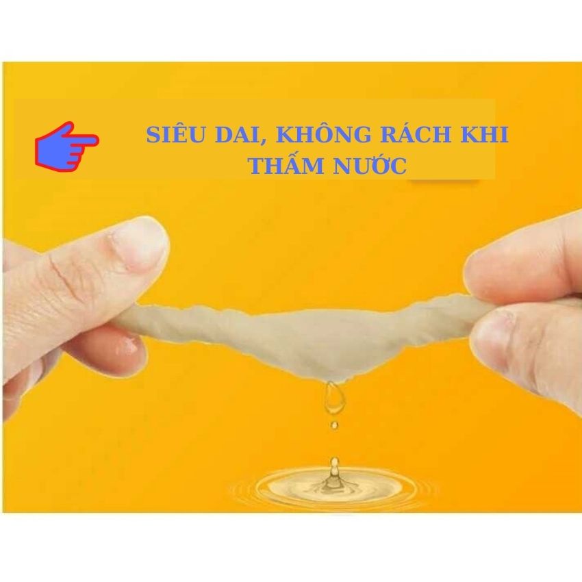 [HCM-Lẻ gói]Giấy ăn gấu trúc Sipiao chính hãng siêu dai loại 1, giấy nội địa trung quốc, hàng chuẩn 100% [300 tờ/ gói]